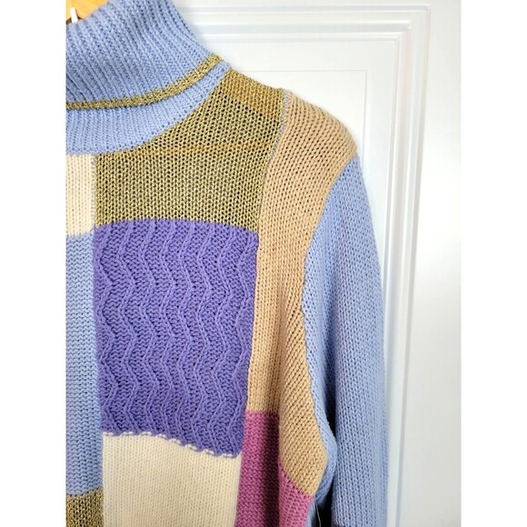 NWT Vintage Deadstock All Points by Reference Point Knit Sweater Size L - Picture 2 of 9